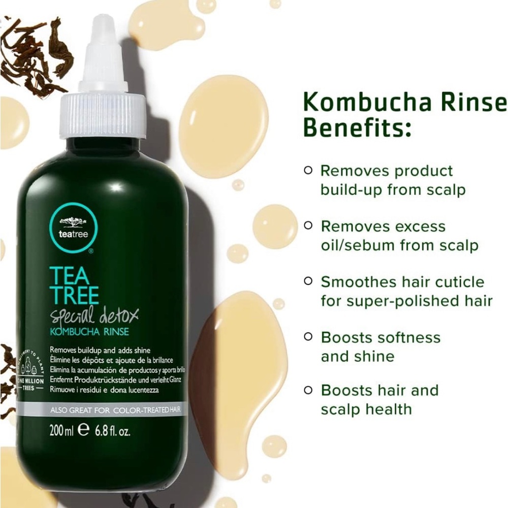 New Paul Mitchell
Tea Tree Special Detox Kombucha Rinse 200ml/6.8oz - Picture 6 of 7